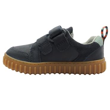 CLARKS COVEPOPT SHOE - NAVY F